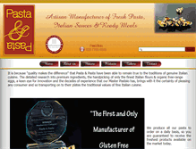 Tablet Screenshot of pastaandpasta.com